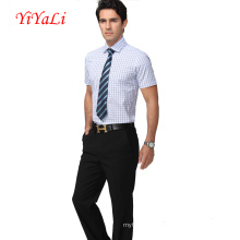 Men Shirt Bussiness Shirt Blouse Man Suit Shirt Short Sleeve